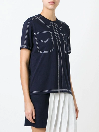 Shop Stella Mccartney Shirt Effect T