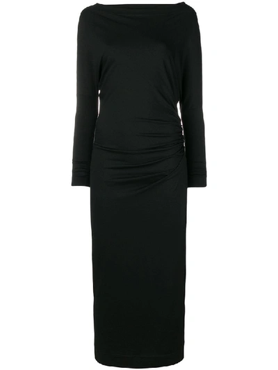 Shop Vivienne Westwood Anglomania Fitted Dress - Black