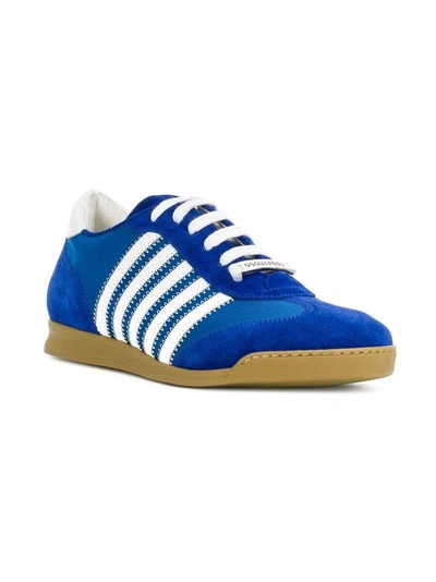 Shop Dsquared2 New Runners Sneakers - Blue