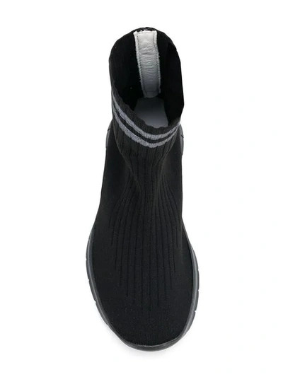 Shop Maison Margiela Sock Sneakers In Black