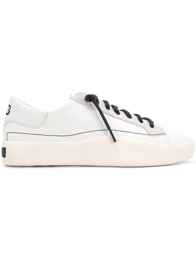 Shop Y-3 'tangtsu' Sneakers In White
