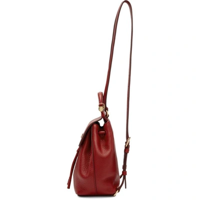Shop Dolce & Gabbana Dolce And Gabbana Red Small Sicily Backpack In 87515 Red