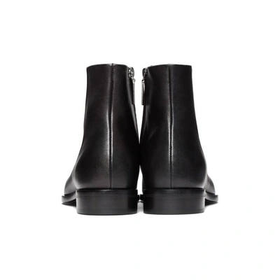 Shop Saint Laurent Black Montaigne Boots In 1000 Black