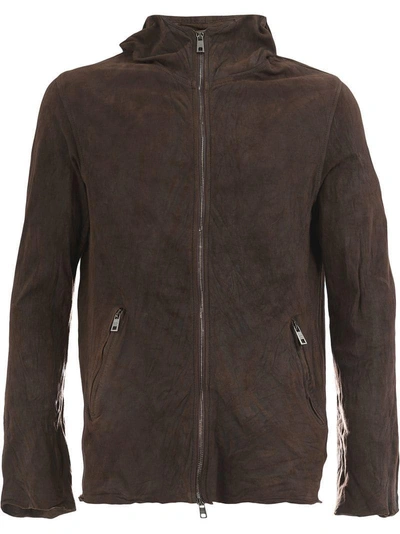 Shop Giorgio Brato Zip Hooded Jacket