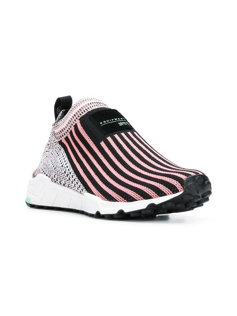 women's adidas originals eqt support rf sock primeknit casual shoes