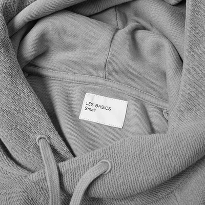 Shop Les Basics Le 5050 Hoody In Grey