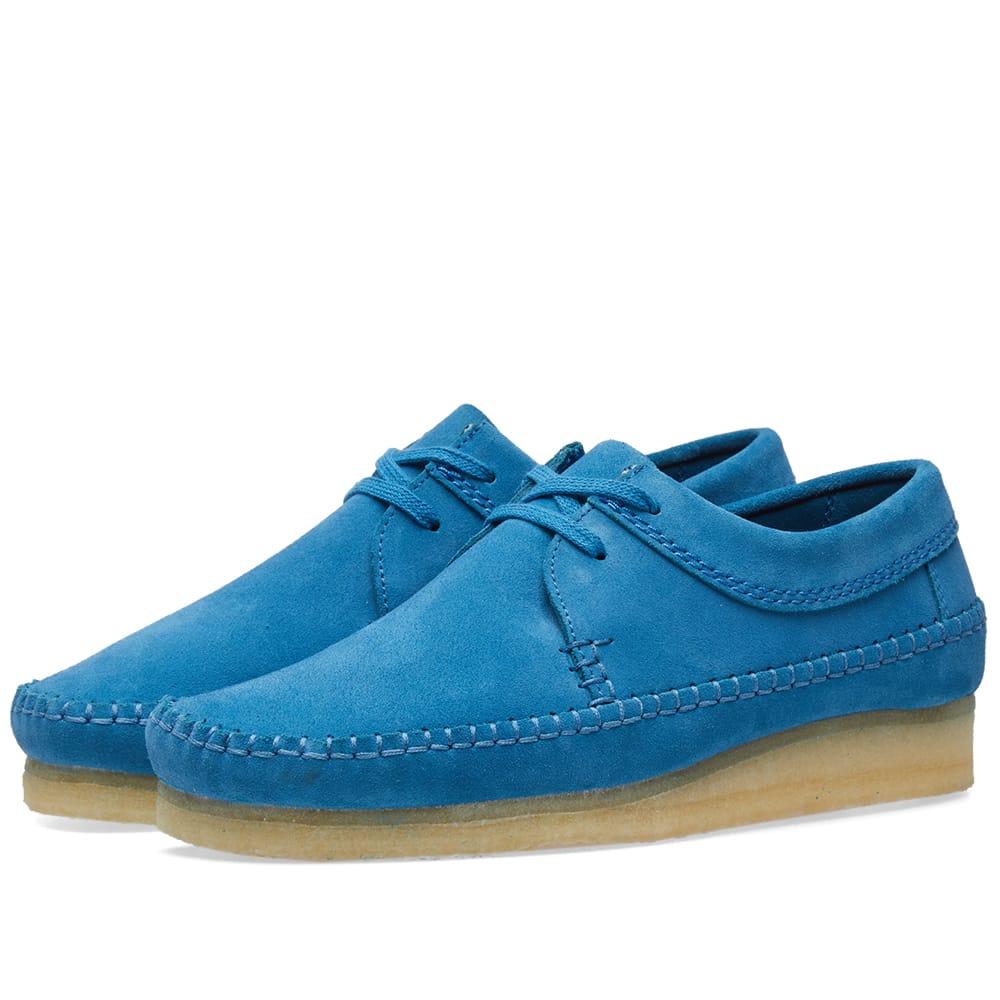 clarks weaver blue