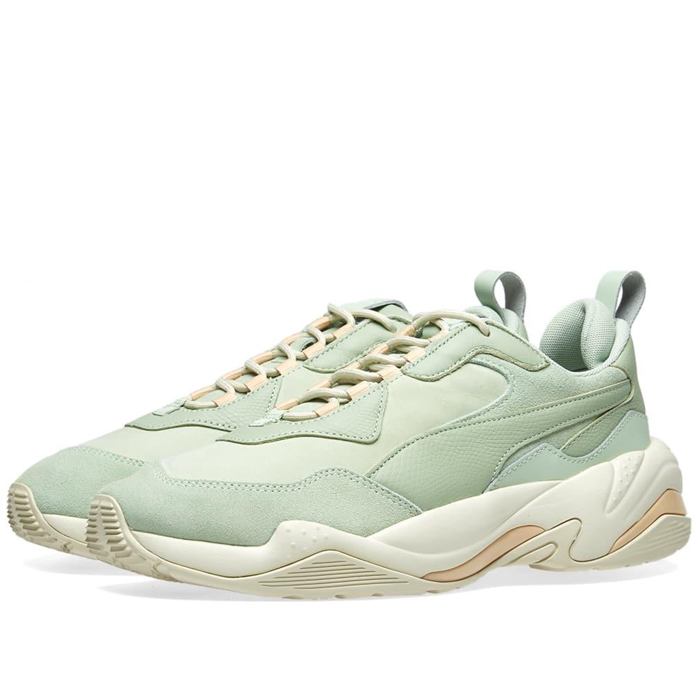 puma desert thunder green