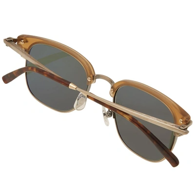Shop Matsuda M2036 Sunglasses In Brown