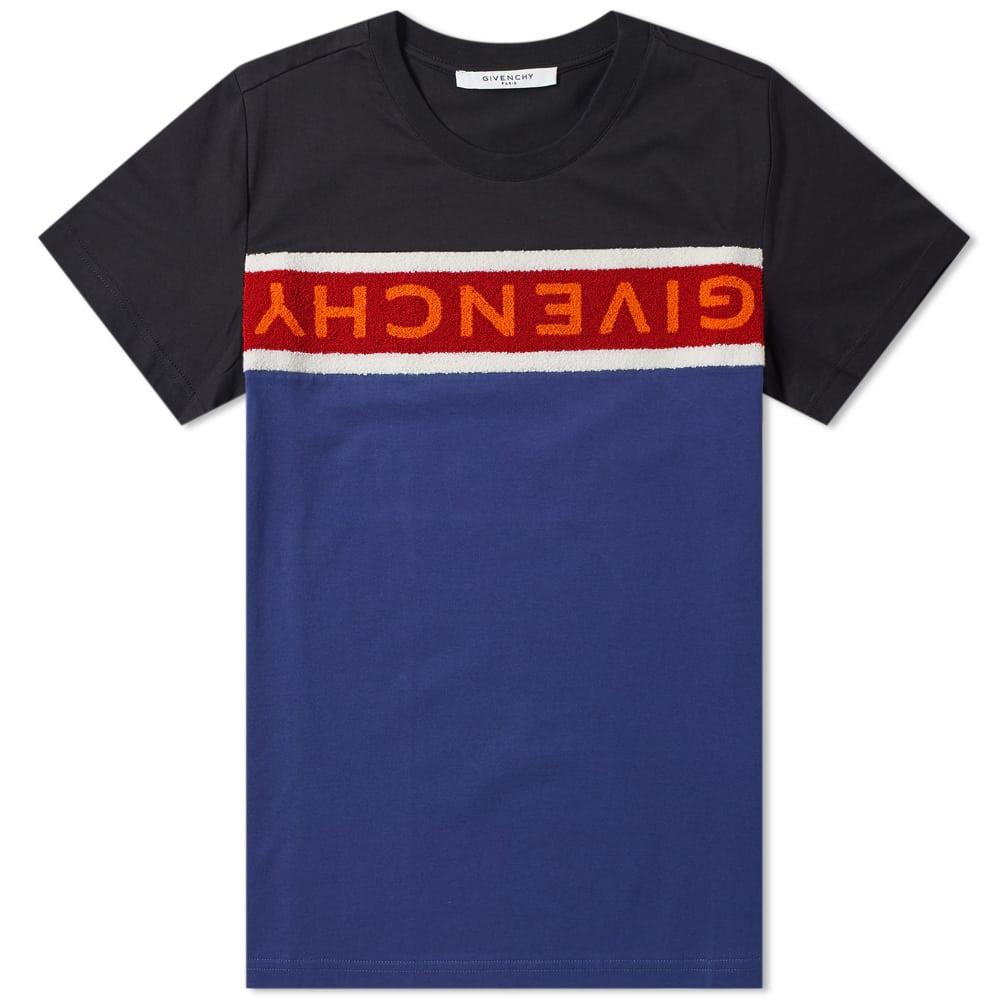 givenchy towelling band hoodie