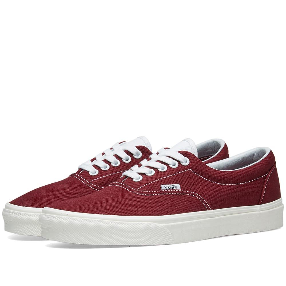 maroon era vans