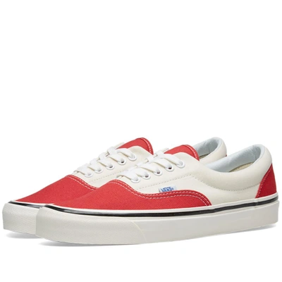 Shop Vans Ua Era 59 Dx In Red