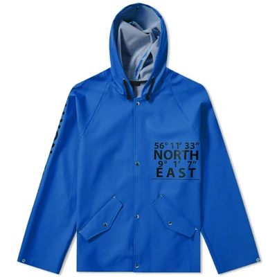 Shop Elka Thorsminde Pilot Crew Jacket In Blue
