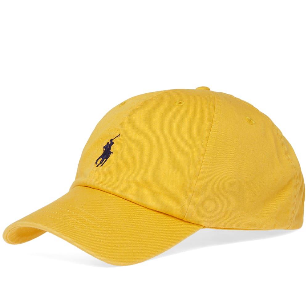 yellow ralph lauren cap