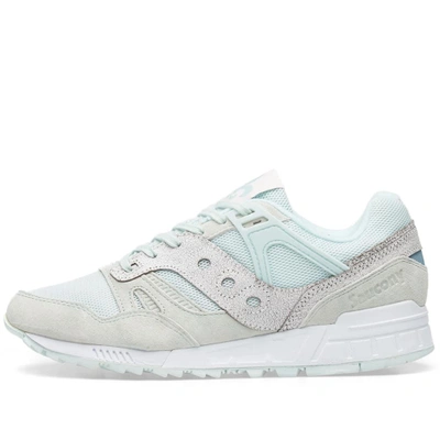 Shop Saucony Grid Sd Garden District In Blue