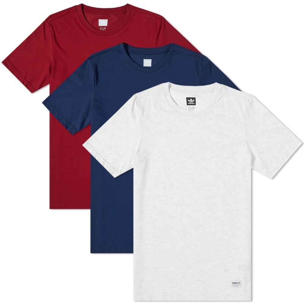 adidas 3 pack tees