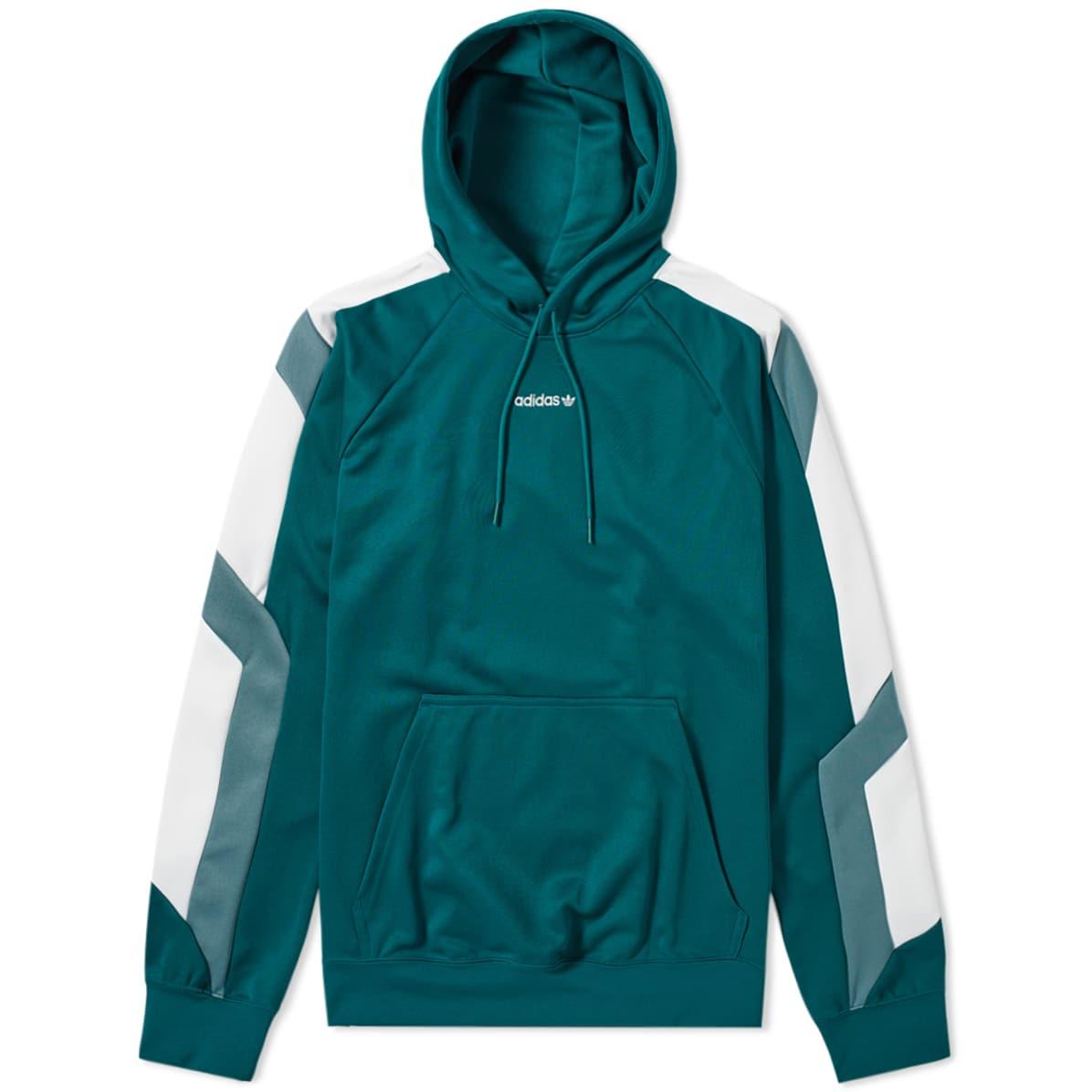 adidas eqt block hoodie green