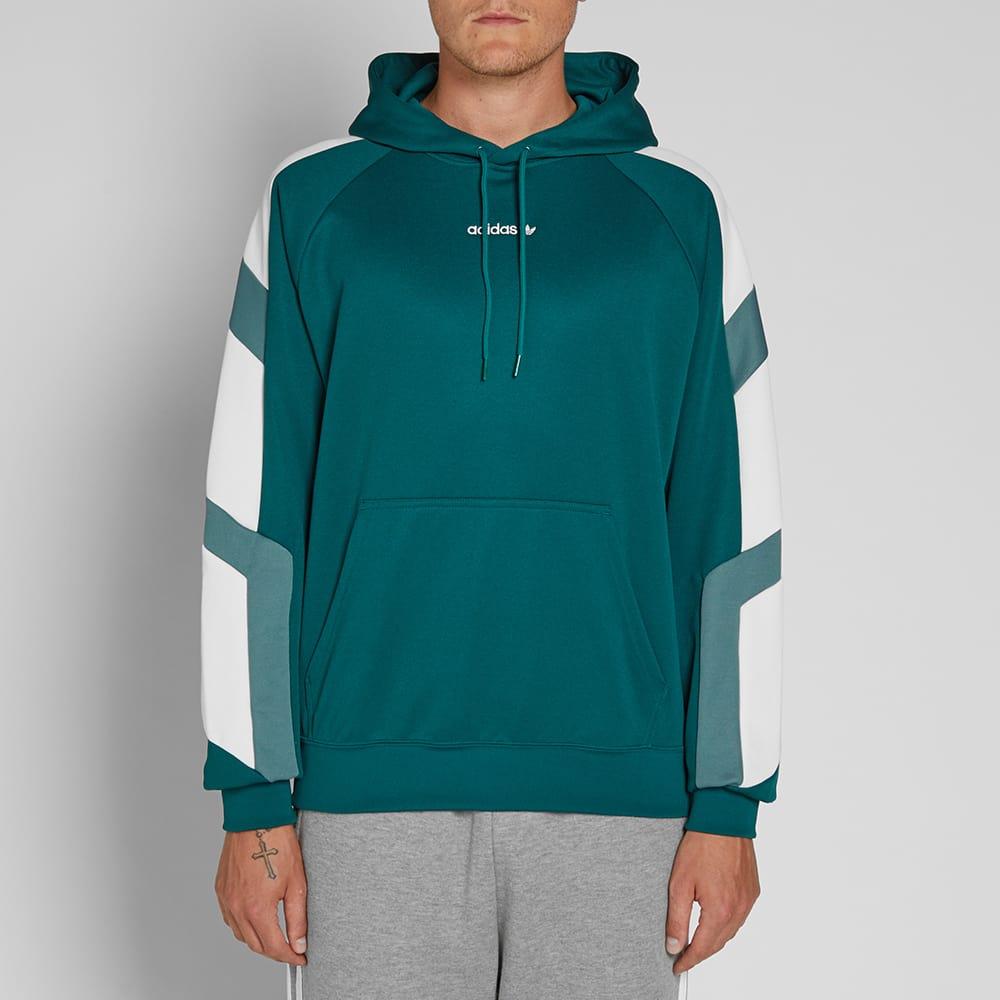 adidas eqt block hoodie green