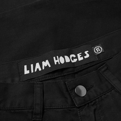 Shop Liam Hodges Initial Combat Pant In Black