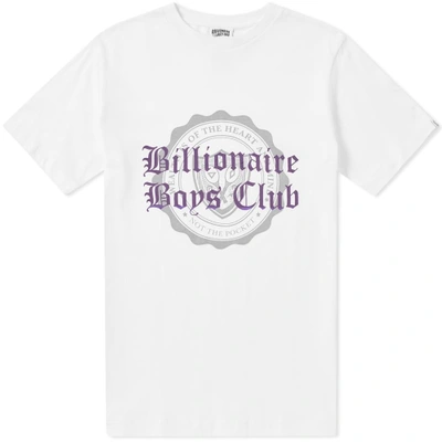 Shop Billionaire Boys Club College Flock Print Tee In White