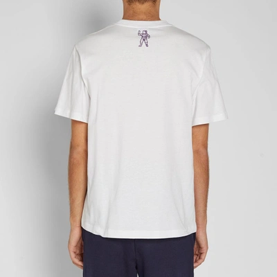 Shop Billionaire Boys Club College Flock Print Tee In White