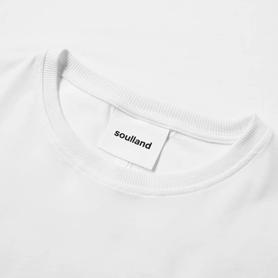 Shop Soulland Coffey Logo Tee In White