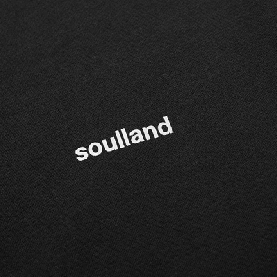 Shop Soulland Coffey Logo Tee In Black