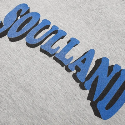 Shop Soulland Hockney Crew Sweat In Grey