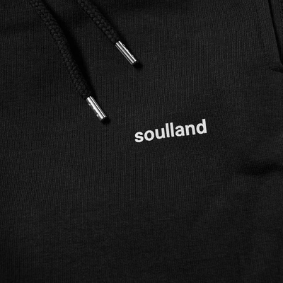 Shop Soulland Dent Sweat Pant In Black