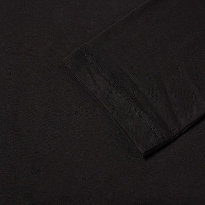 Shop Comme Des Garçons Shirt Comme Des Garcons Shirt Long Sleeve Classic Logo Tee In Black