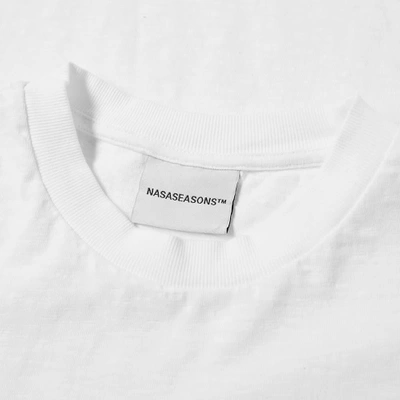 Shop Nasaseasons Silencio Tee In White