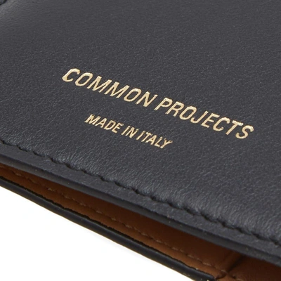 Shop Common Projects Soft Leather Folio Wallet In Black