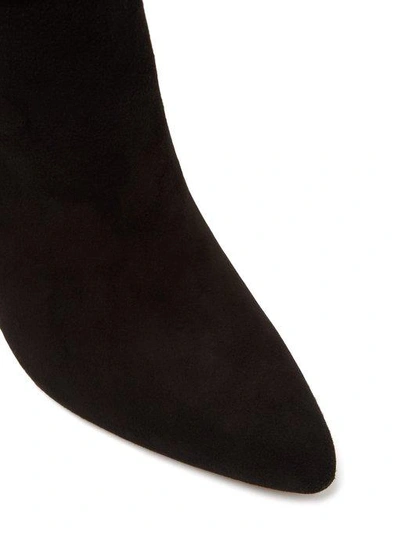 AQUAZZURA Gainsbourg 85 suede knee-high boots 