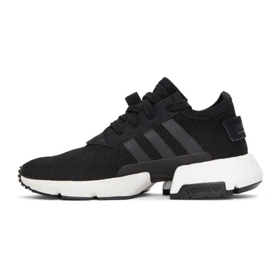 Shop Adidas Originals Black Pod-s3.1 Sneakers In Core Black