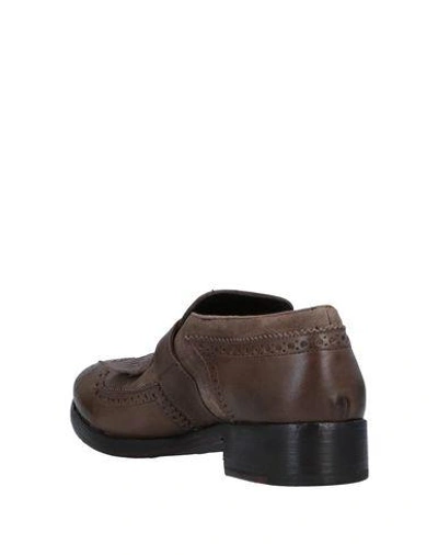 Shop Ernesto Dolani Loafers In Dark Brown