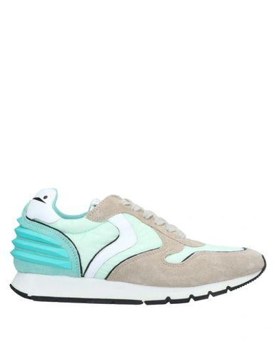 Shop Voile Blanche Sneakers In Green
