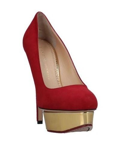 Shop Charlotte Olympia In Red