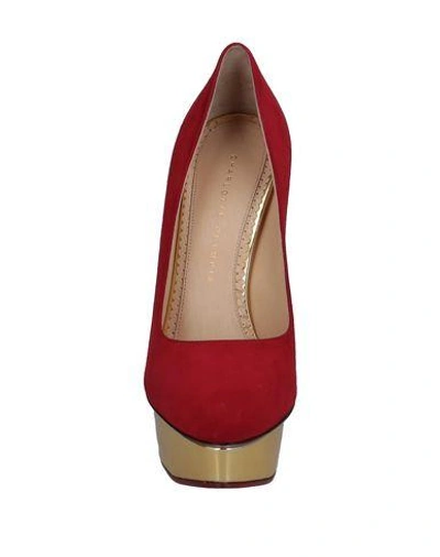 Shop Charlotte Olympia In Red