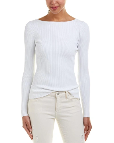 Shop Vince Ribbed Top In White