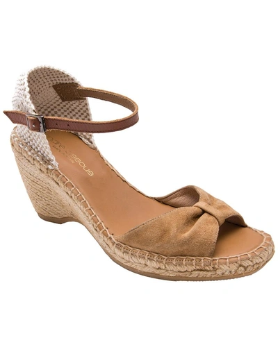 Shop Andre Assous Laetia Wedge Sandal In Nocolor