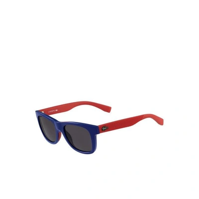 Shop Lacoste Unisex Tween's Plastic Square L.12.12 Sunglasses In Blue