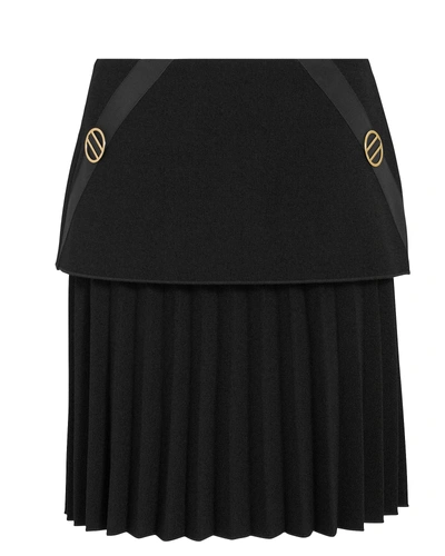 Shop Dion Lee Pleated Mini Skirt