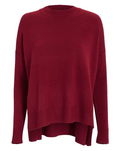 Shop 10 Crosby High-low Burgundy Sweater