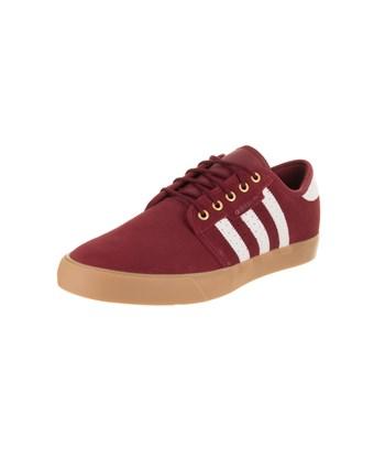 adidas men's seeley skate shoe red