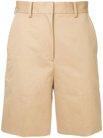 Shop H Beauty & Youth H Beauty&youth Tailored Shorts - Brown