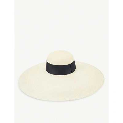 Shop Artesano Sicilia Straw Panama Hat In Natural