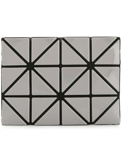 Shop Bao Bao Issey Miyake Geometric Wallet - Grey