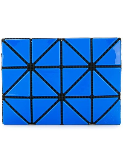Shop Bao Bao Issey Miyake Geometric Wallet - Blue
