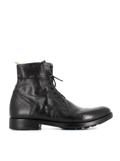 Shop Alexander Hotto Lace-up Boot "54064" In Black