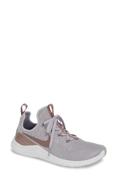 Shop Nike Free Tr8 Training Shoe In Atmosphere Grey/ Mauve/ Grey